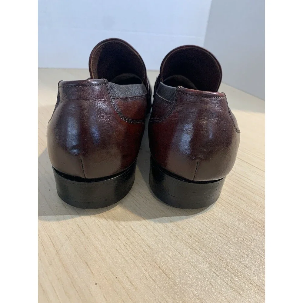 E.T. Wright Men's Burgundy Dress Loafers US Mens sz. 13AAA